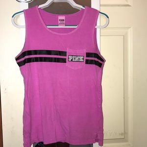 Pink tank top